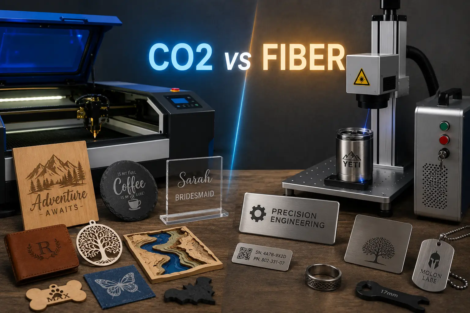 CO2 vs Fiber Laser