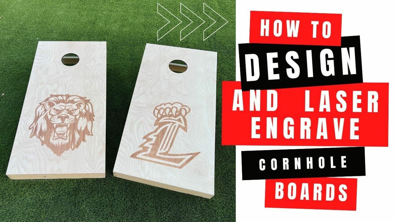 How to Build a Custom Set of Cornhole Boards With Laser-Engraved Tops