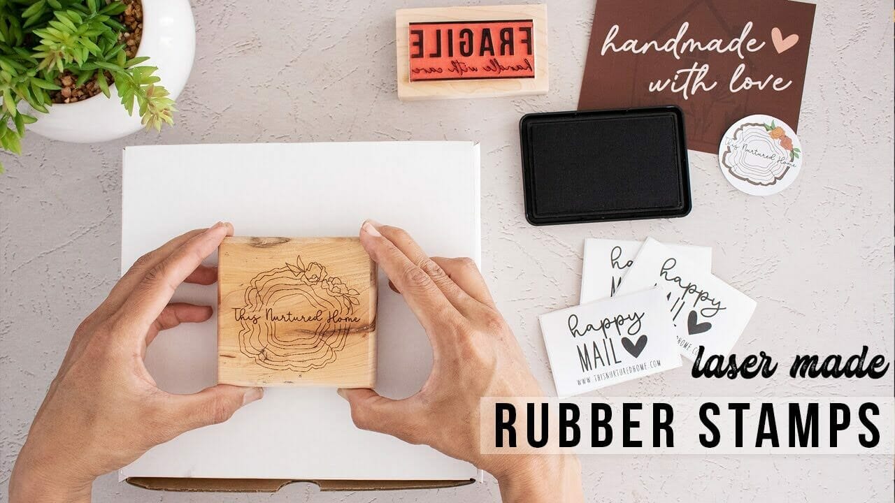 How to Make Rubber Stamps on a Thunder Laser