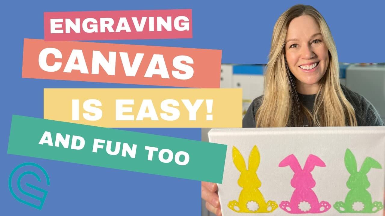 How to Engrave Canvas with a Thunder Laser Nova 24 and Lightburn