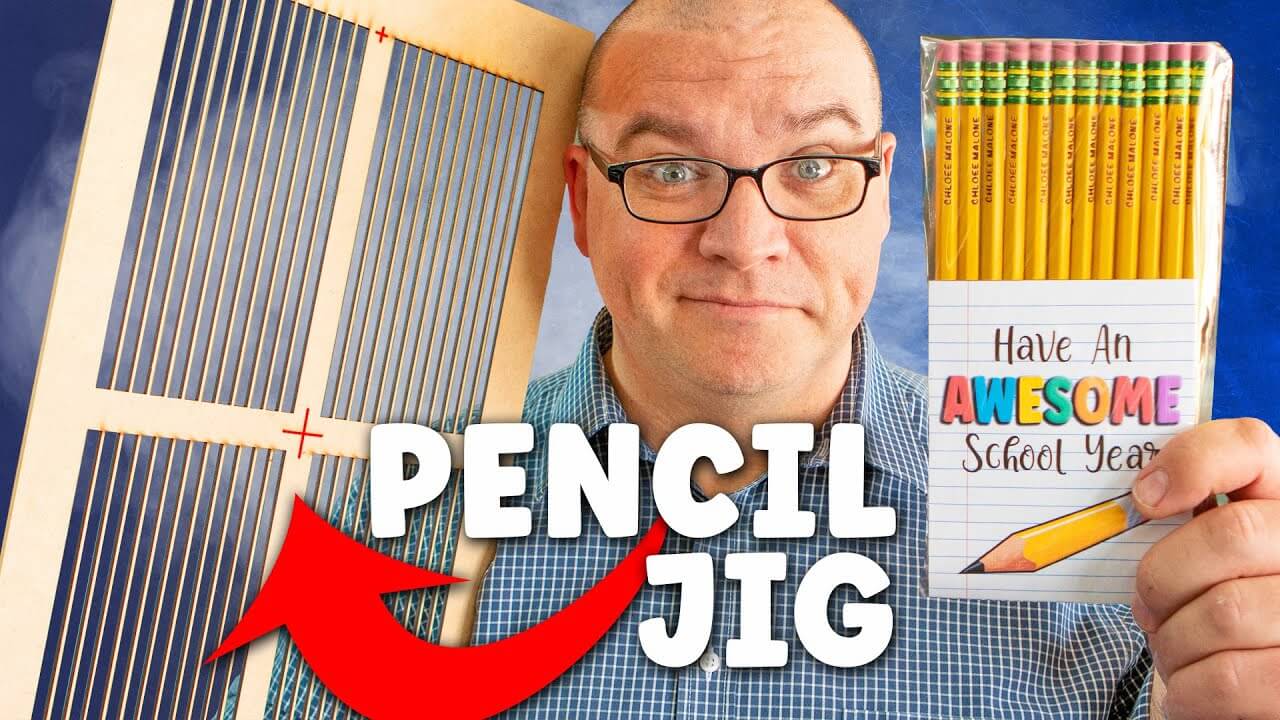 Laser Engraving On Pencils!