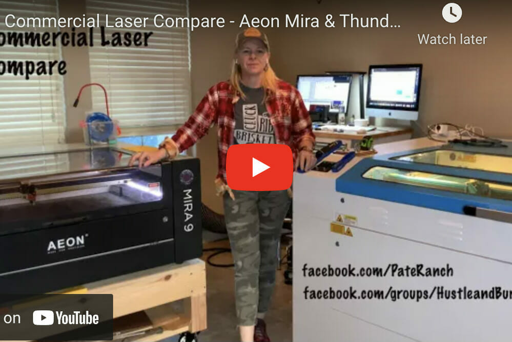 Commercial Laser Compare – Aeon Mira & Thunder Nova