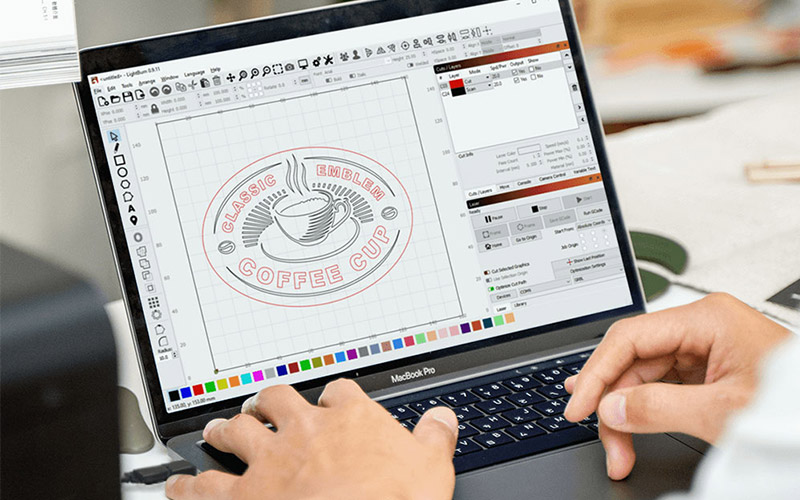 How to Use Lightburn Software for Set Up for CO2 and Fiber Laser Machines