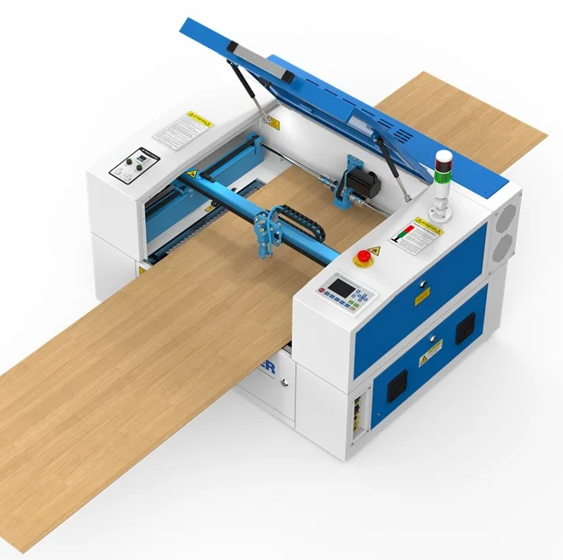 Nova 24 Plus Laser Engraving Machine Pass Through door