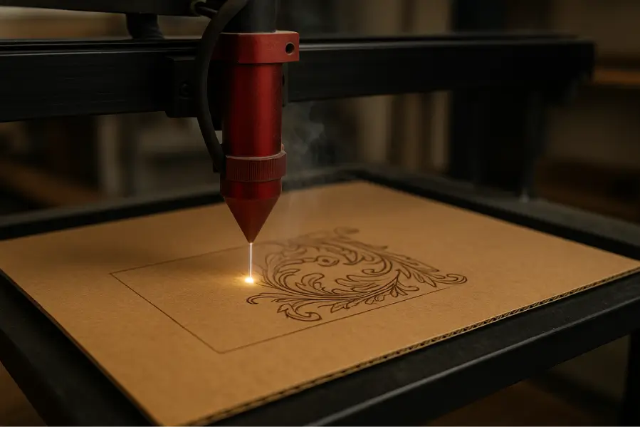 What Happens When You Laser Engrave Cardboard