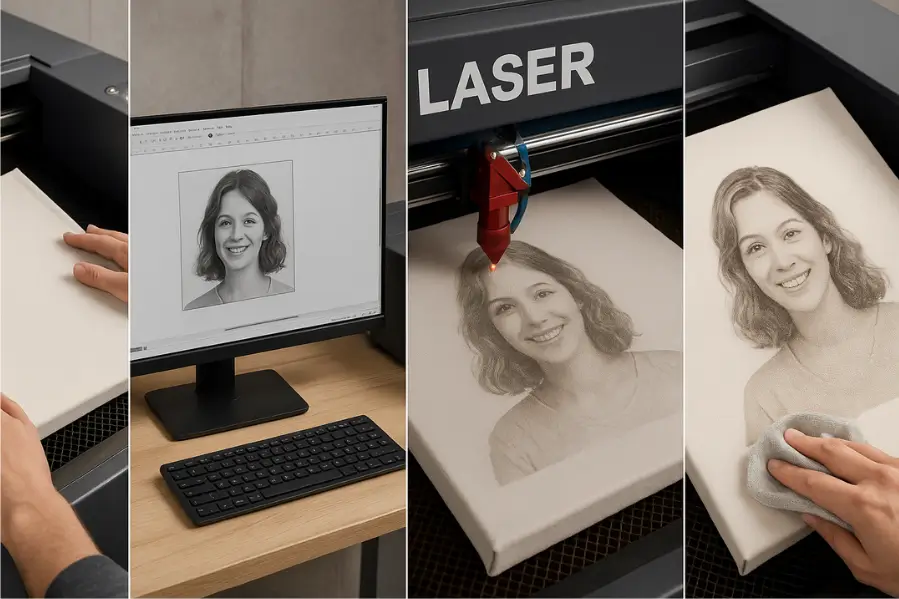 How to Laser Engrave on Canvas