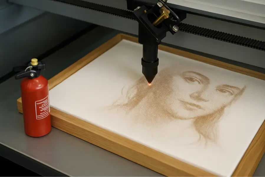 Is Laser Engraving Safe for Canvas