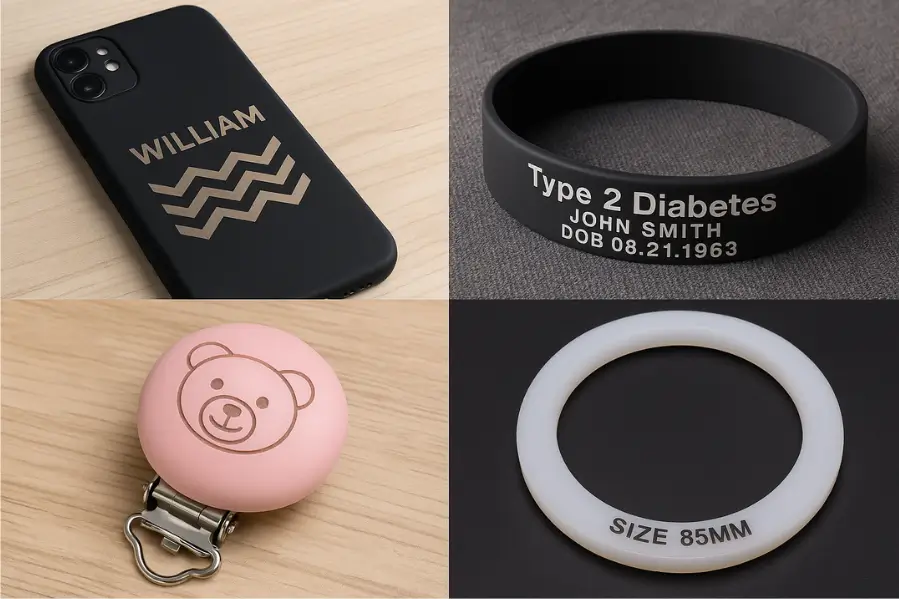 What Are the Best Applications of Laser Engraving Silicone