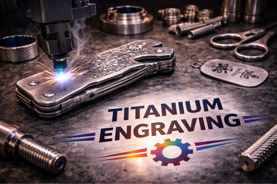 How Does Laser Engraving Titanium Work
