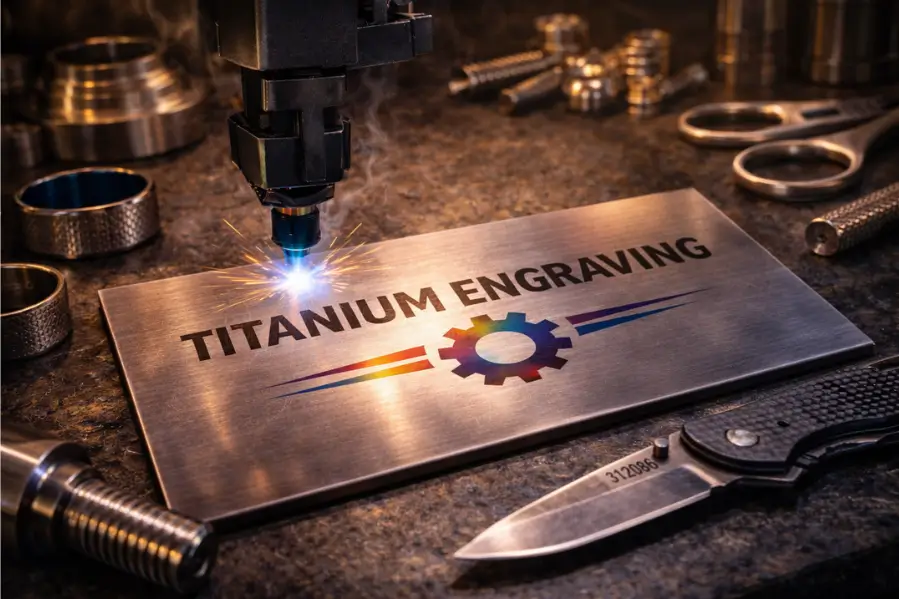 What Can You Laser Engrave on Titanium