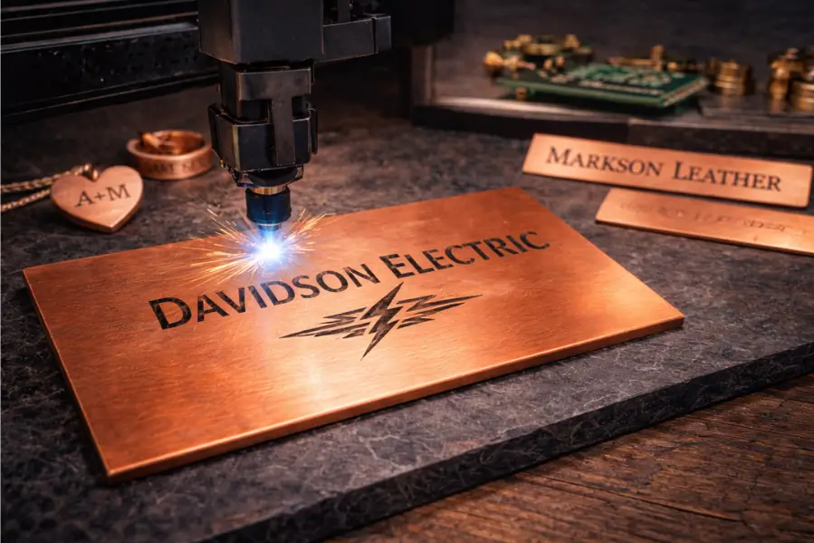 Can You Engrave Copper With a CO₂ Laser