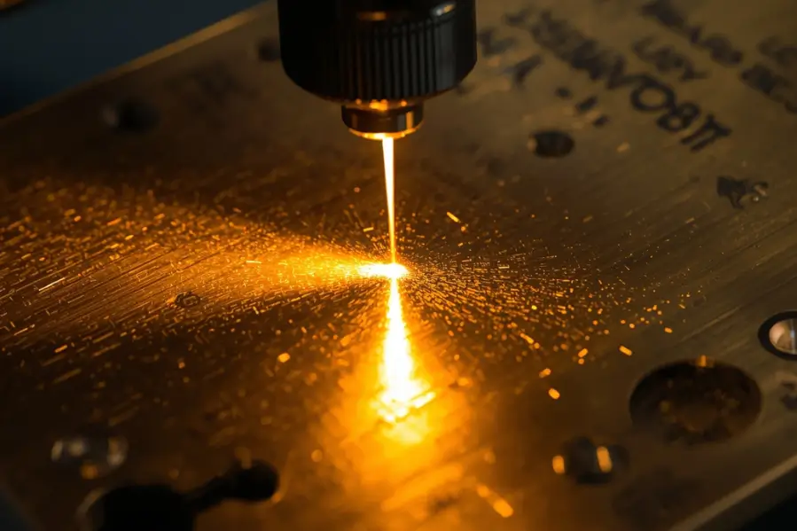 Why laser marking sprays work on brass
