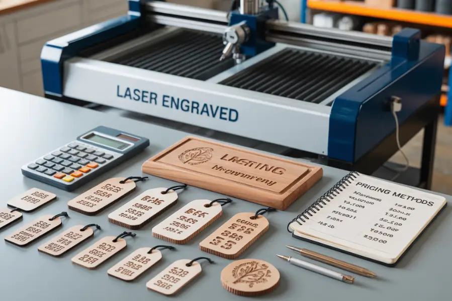 The most common ways laser engravers charge