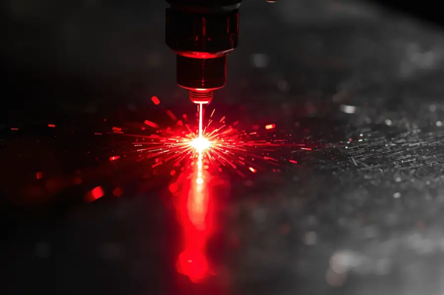 Why is aluminum difficult for diode lasers