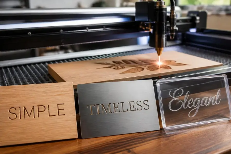 Best Fonts and Text Styles for Laser Engraving
