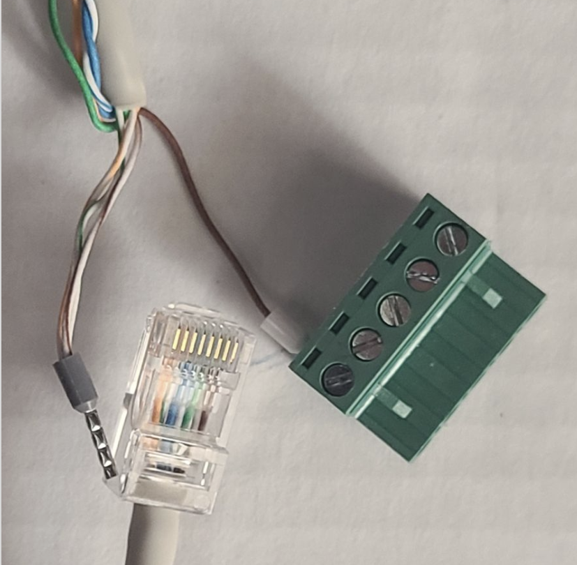 Cable connection diagram