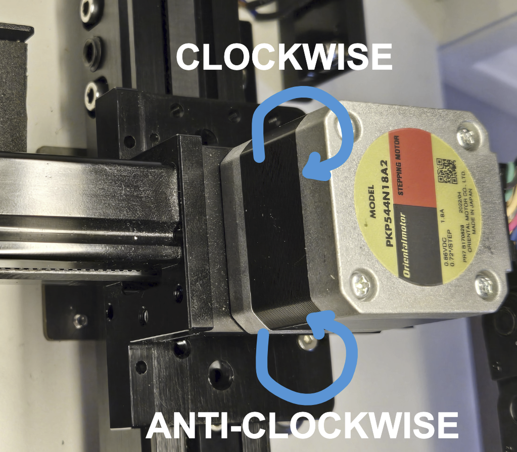 Right side lever arm resting position