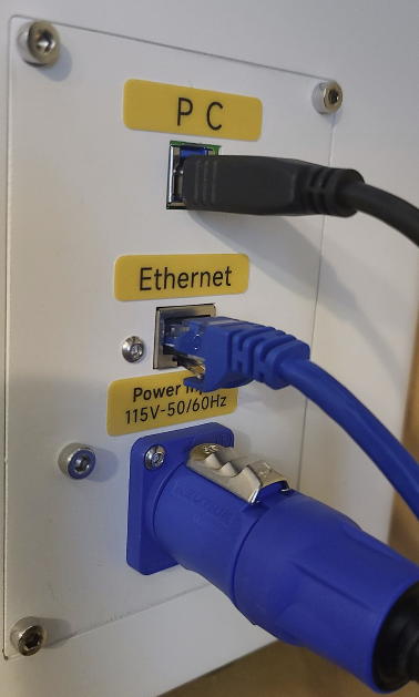 USB camera connection on the Bolt