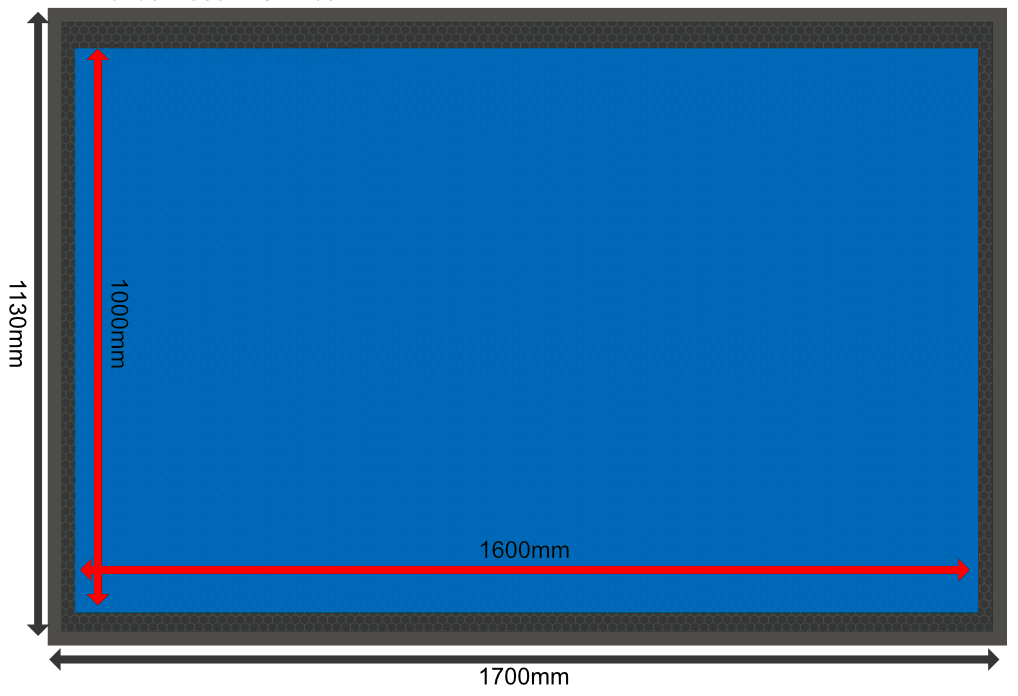 Nova 63 honeycomb vs working space