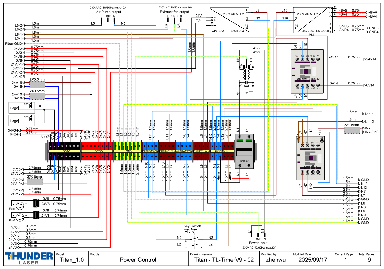 Titan V9.6 wiring diagram preview