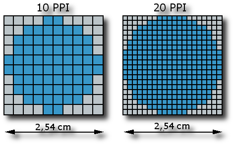 Raster image example