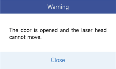Alarm after moving laser head — door sensor wiring