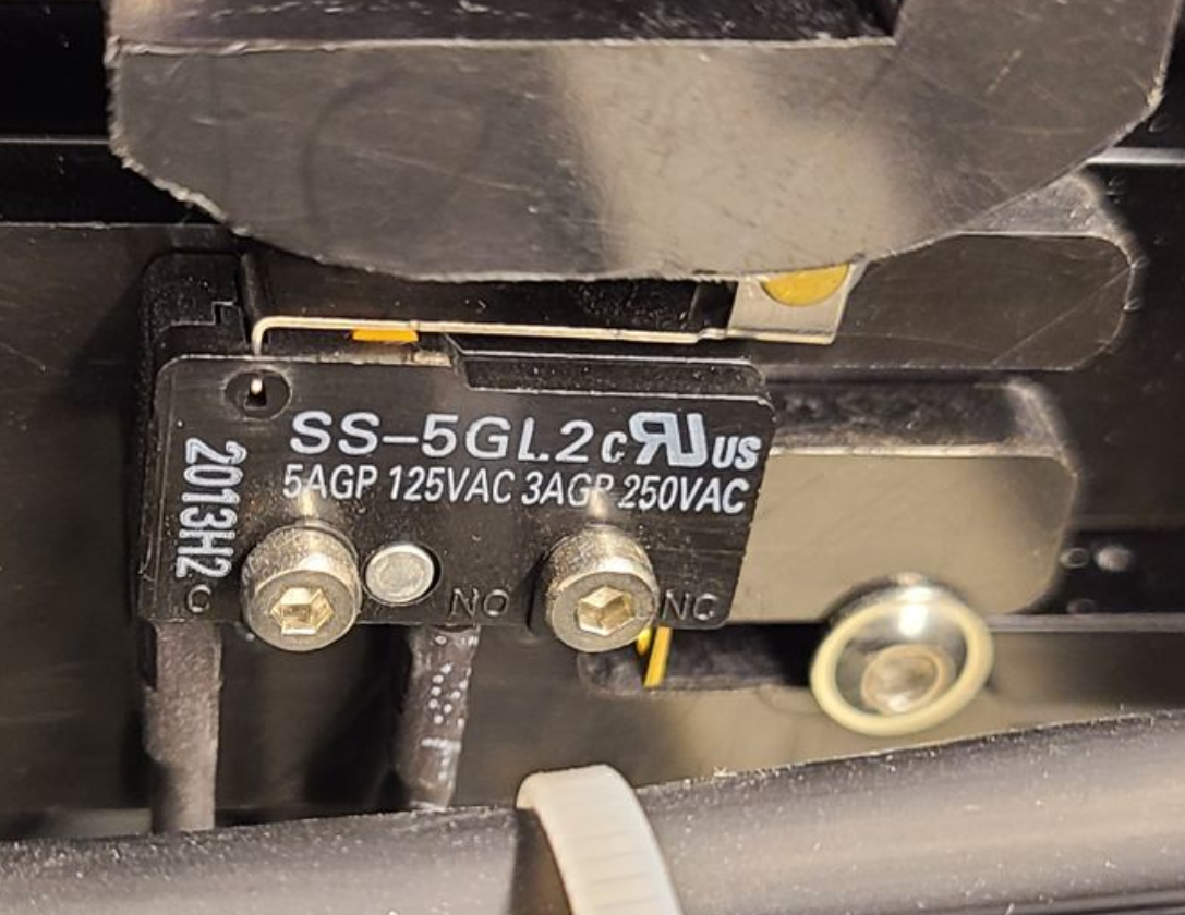 X Axis Endstop Wiring