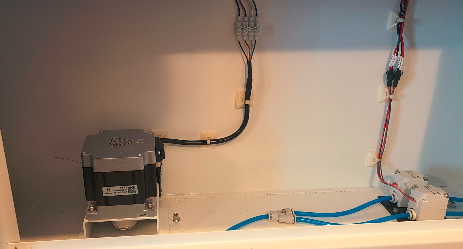 Nova 51 Left Side of Machine behind right blue door
