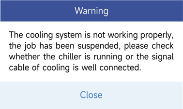 Water protection software setting