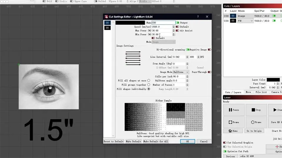 Picture parameters