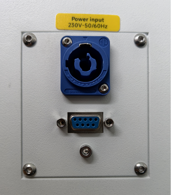 Interface on machine