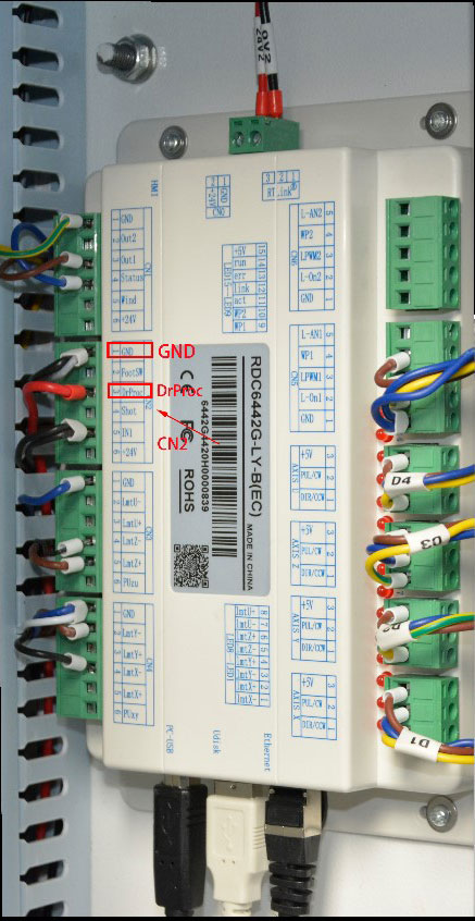 Controller inputs CN2