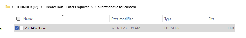 USB stick preset file location
