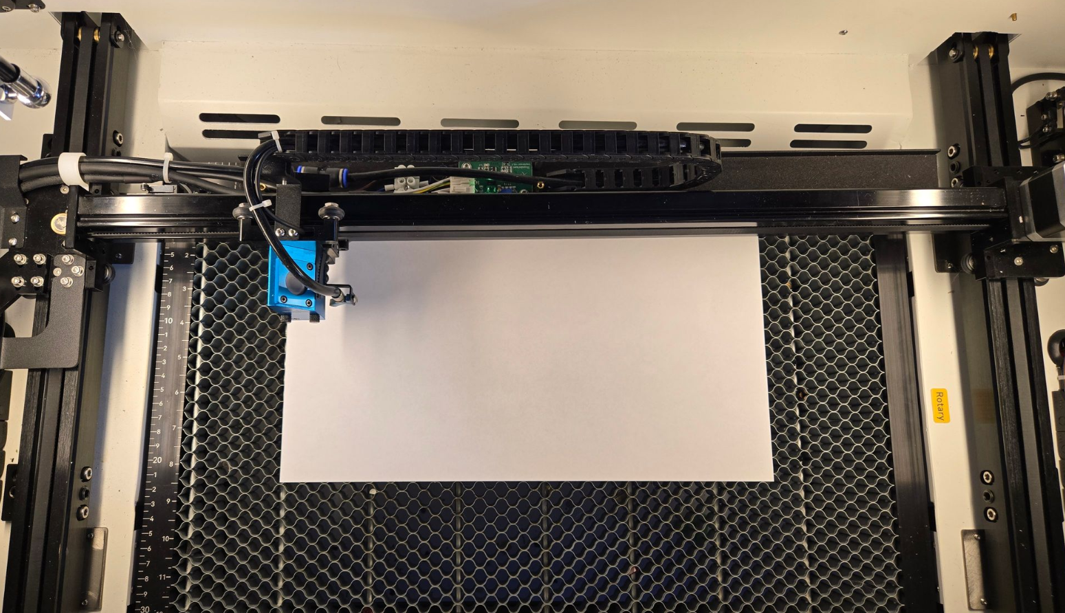 Example of gantry out of square