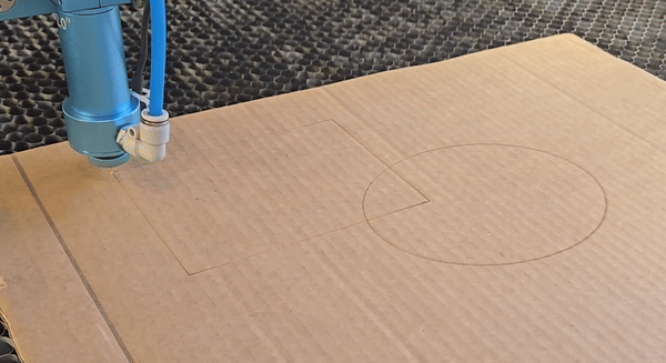 Rectangular frame in action