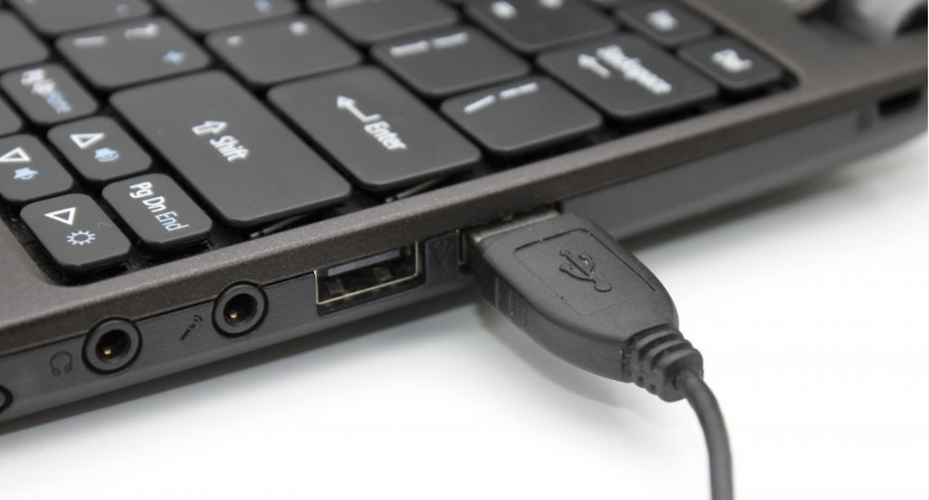 Plug USB Cable into Computer