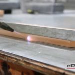 Flame polishing example