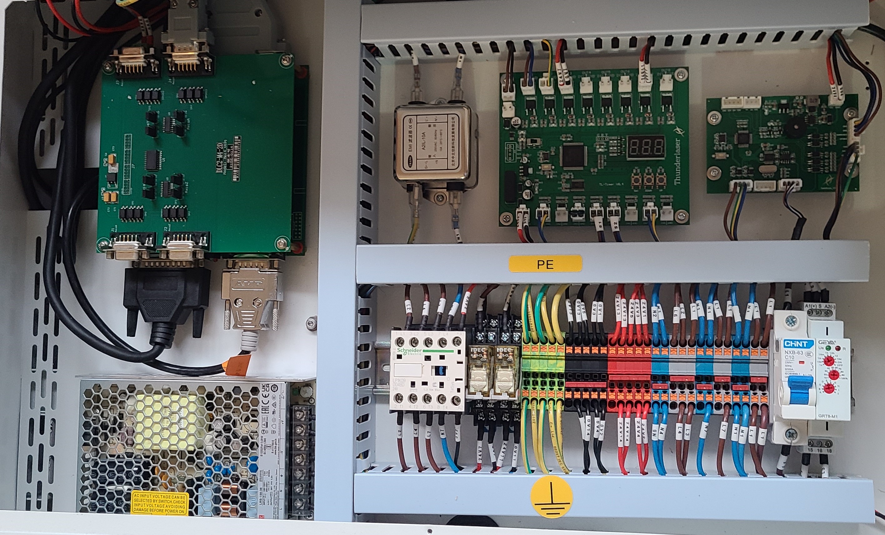 Main panel with no power and no lights