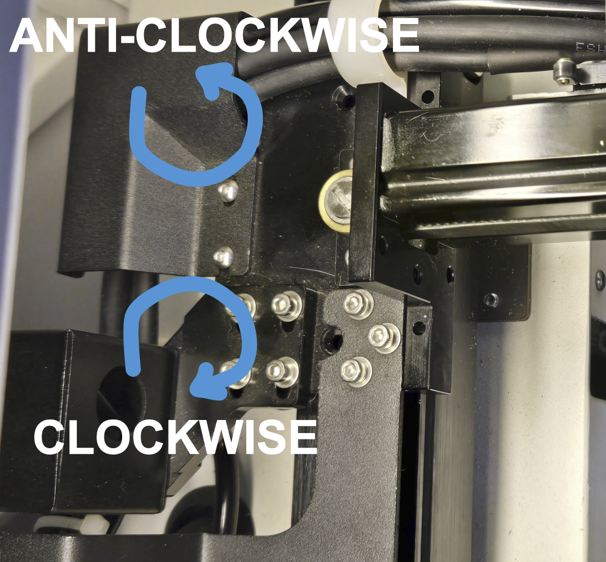 Left Side Lever Arm Position